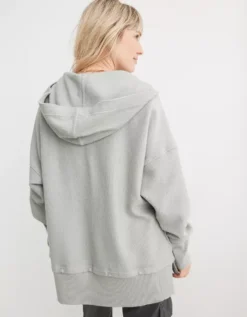 Aerie Textured Henley Hoodie -Summer Apparel Store 0743 3149 091 ob