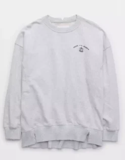 Aerie The Chill Crew Sweatshirt 7 Aerie The Chill Crew Sweatshirt -Summer Apparel Store 0743 3155 092 f