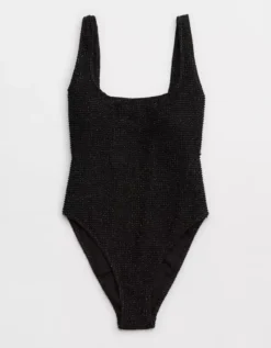 Aerie Lurex Crinkle Babewatch One Piece Swimsuit 7 Aerie Lurex Crinkle Babewatch One Piece Swimsuit -Summer Apparel Store 0751 4777 073 f