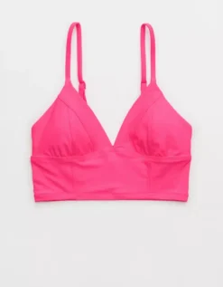 Aerie Seamed Longline Triangle Bikini Top -Summer Apparel Store 0752 4653 673 f