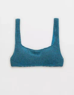 Aerie Lurex Crinkle Scoop Bikini Top 7 Aerie Lurex Crinkle Scoop Bikini Top -Summer Apparel Store 0753 4676 527 f