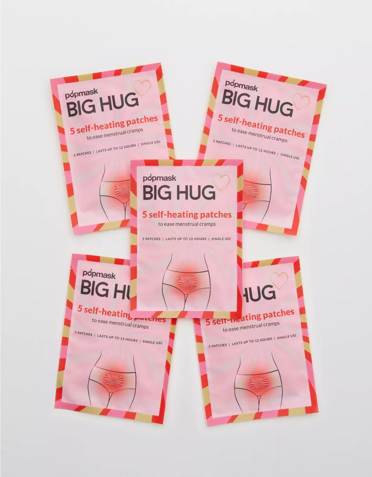 Aerie Popmask Big Hug Heating Patch 5-Pack 3 Aerie Popmask Big Hug Heating Patch 5-Pack