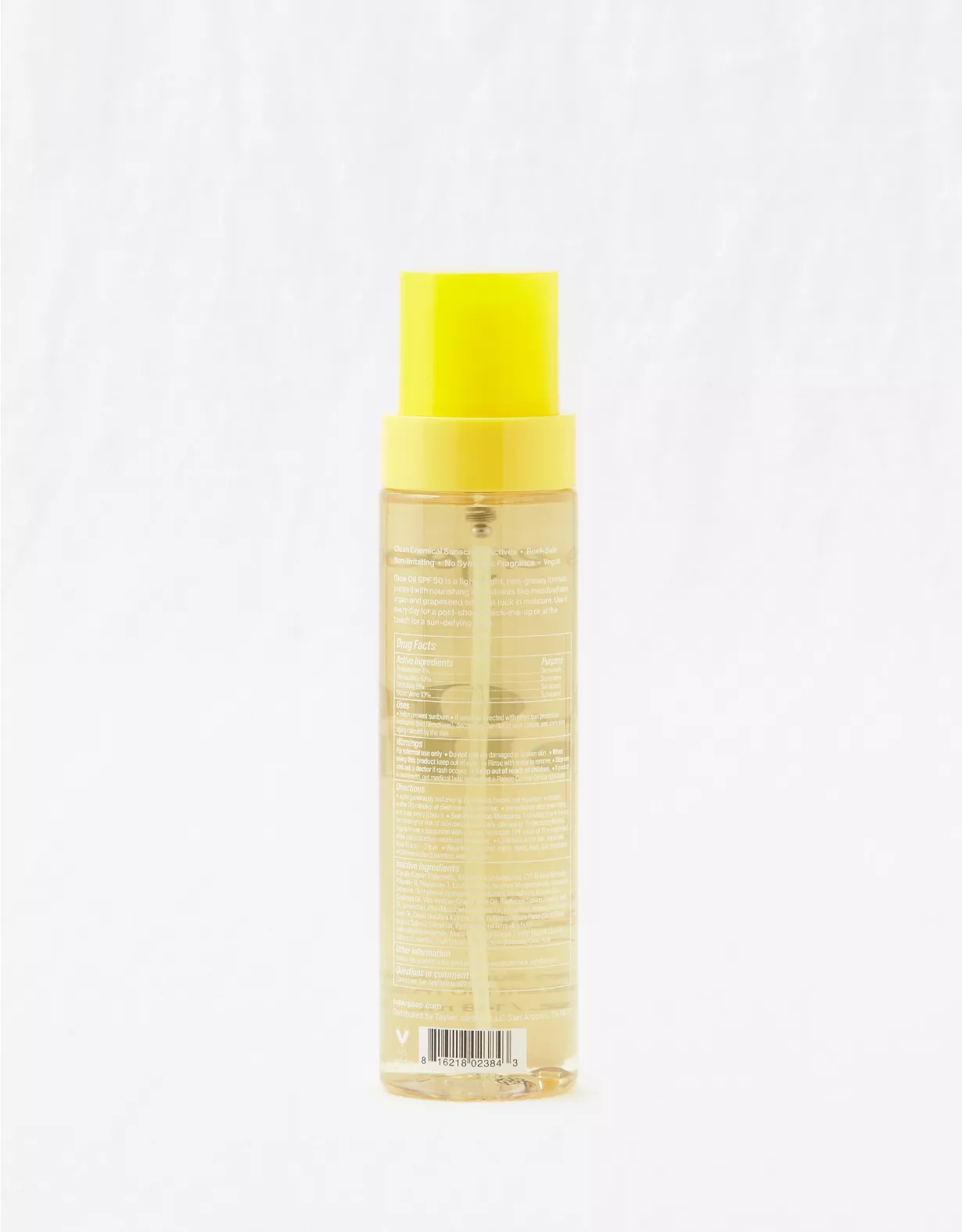 Aerie Supergoop!® Glow Oil SPF 50 5 Oz 4 Aerie Supergoop!® Glow Oil SPF 50 5 Oz - Image 2