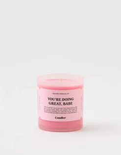 Aerie Candier You're Doing Great Babe Candle