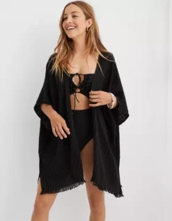 Aerie Textured Open Cape -Summer Apparel Store 1497 7407 073 of