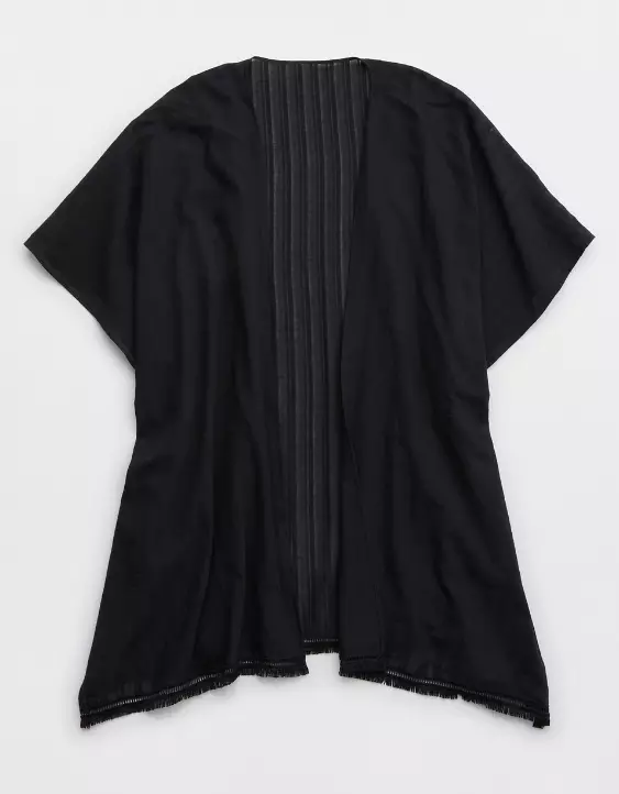 Aerie Textured Cape 5 Aerie Textured Cape - Image 3