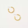 Aerie Demi Fine Chunky Medium Hoop Earrings 1 Aerie Demi Fine Chunky Medium Hoop Earrings -Summer Apparel Store 1498 7508 709 f