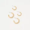 Aerie Hoop Earring 2-Pack 2 Aerie Hoop Earring 2-Pack -Summer Apparel Store 1498 8102 709 f