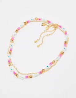 Aerie Electric Beaded Necklace Pack -Summer Apparel Store 1498 8598 900 f
