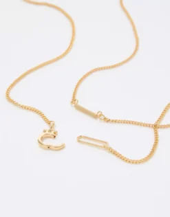 Aerie Lock Chain Necklace Pack -Summer Apparel Store 1498 8602 709 b