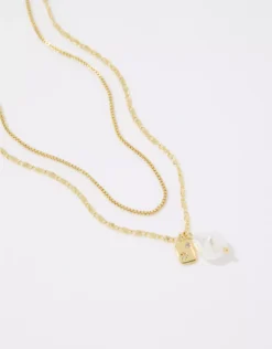 Aerie Mini Tag Necklace Pack 5 Aerie Mini Tag Necklace Pack -Summer Apparel Store 1498 8790 709 b