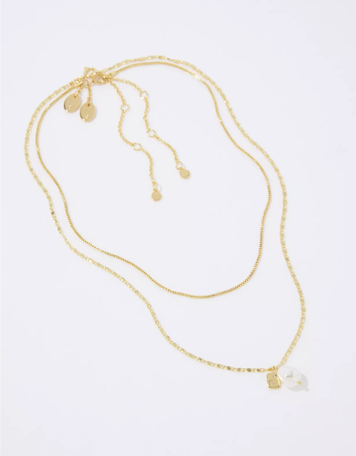 Aerie Mini Tag Necklace Pack 3 Aerie Mini Tag Necklace Pack