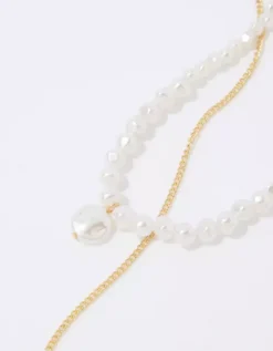Aerie Pearl Choker Necklace Pack 7 Aerie Pearl Choker Necklace Pack -Summer Apparel Store 1498 8953 709 b