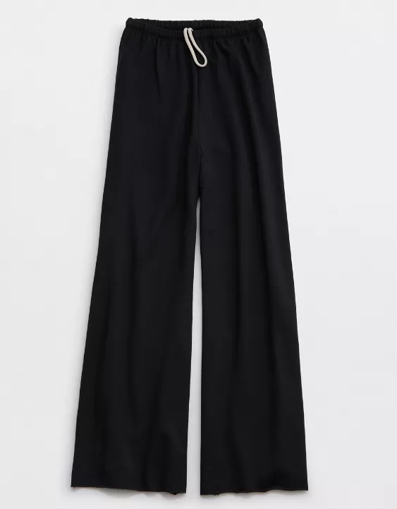OFFLINE By Aerie OTT Fleece Super Wide Leg Pant 5 OFFLINE By Aerie OTT Fleece Super Wide Leg Pant - Image 3