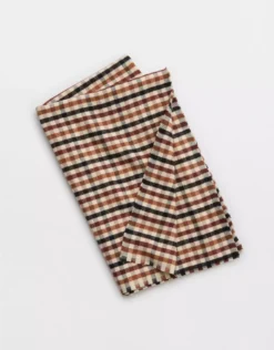 Aerie Lightweight Plaid Scarf -Summer Apparel Store 1729 8673 242 b
