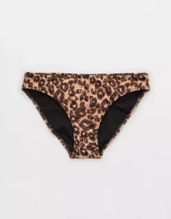 Aerie Leopard Full Coverage Bikini Bottom -Summer Apparel Store 1753 4119 158 f