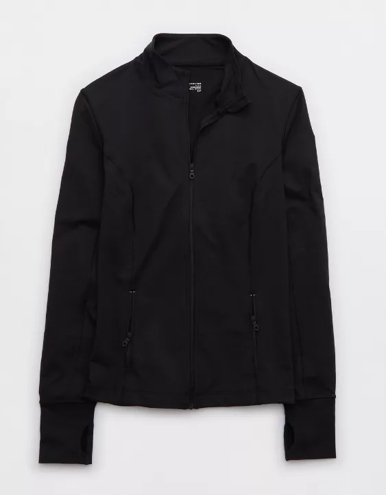 OFFLINE By Aerie The Hugger Full Zip Jacket 4 OFFLINE By Aerie The Hugger Full Zip Jacket - Image 3