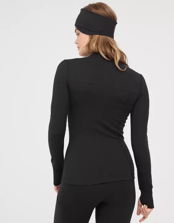 OFFLINE By Aerie The Hugger Full Zip Jacket 3 OFFLINE By Aerie The Hugger Full Zip Jacket - Image 2