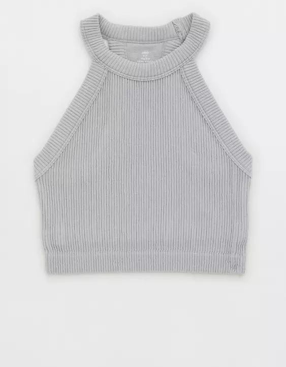 Aerie Superchill Seamless High Neck Bra Top 5 Aerie Superchill Seamless High Neck Bra Top - Image 3