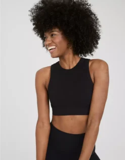 OFFLINE By Aerie Seamless High Neck Sports Bra