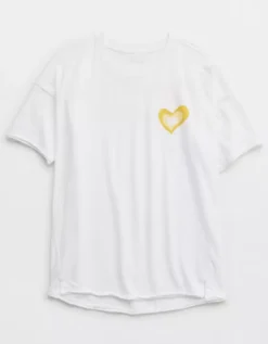 Aerie Mama Graphic Oversized Boyfriend T-Shirt -Summer Apparel Store 5494 3106 100 f