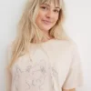 Aerie Crewneck Graphic Oversized Boyfriend T-Shirt 1 Aerie Crewneck Graphic Oversized Boyfriend T-Shirt -Summer Apparel Store 5494 3170 062 of