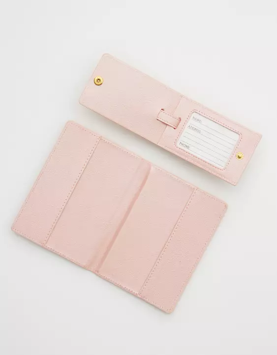 Aerie Graphique Girl Boss Passport & Luggage Tag Set 4 Aerie Graphique Girl Boss Passport & Luggage Tag Set - Image 2