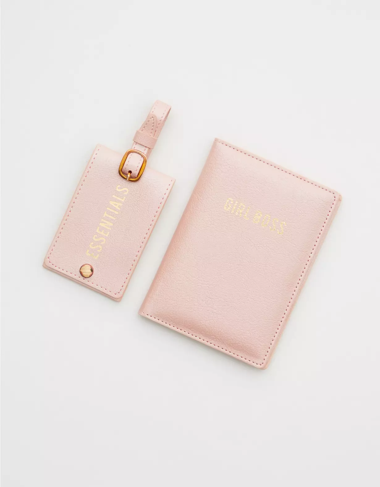 Aerie Graphique Girl Boss Passport & Luggage Tag Set 3 Aerie Graphique Girl Boss Passport & Luggage Tag Set