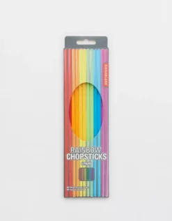 Aerie Kikkerland Rainbow Reusable Chopsticks - 6 Pairs -Summer Apparel Store 5498 7971 900 b