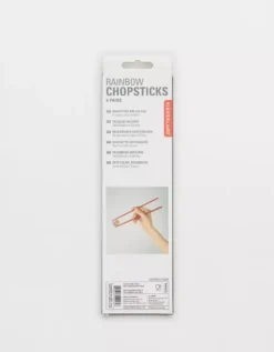 Aerie Kikkerland Rainbow Reusable Chopsticks - 6 Pairs -Summer Apparel Store 5498 7971 900 d1