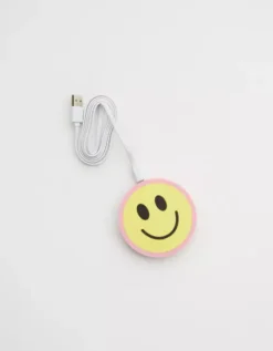 Aerie Iscream Smiley Face Wireless Charger 7 Aerie Iscream Smiley Face Wireless Charger -Summer Apparel Store 5498 8480 700 d1