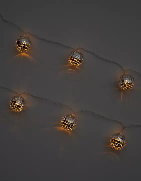 Aerie Disco Ball String Lights 4 Aerie Disco Ball String Lights - Image 2