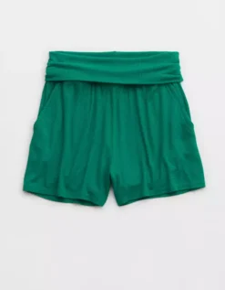 Aerie Real Soft® Ribbed Foldover Boxer -Summer Apparel Store 6495 1363 860 f