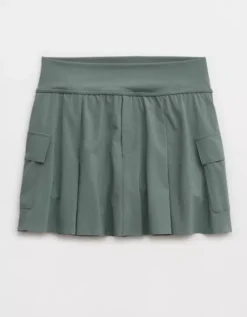 OFFLINE By Aerie Real Me Cargo Pleated Skort 7 OFFLINE By Aerie Real Me Cargo Pleated Skort -Summer Apparel Store 6498 1274 357 f