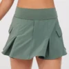 OFFLINE By Aerie Real Me Cargo Pleated Skort -Summer Apparel Store 6498 1274 357 of