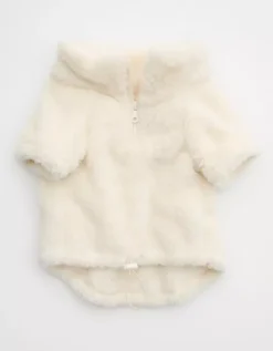 OFFLEASH By Aerie Pet Sherpa Quarter ZIp 7 OFFLEASH By Aerie Pet Sherpa Quarter ZIp -Summer Apparel Store 6724 1250 041 f