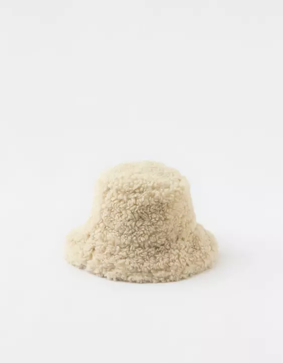 OFFLEASH By Aerie Pet Sherpa Bucket Hat 4 OFFLEASH By Aerie Pet Sherpa Bucket Hat - Image 2