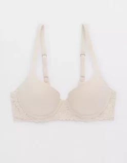 Aerie Sunnie Demi Push Up Blossom Lace Trim Bra -Summer Apparel Store 6733 4971 172 f