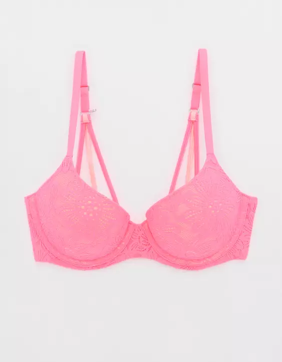 Aerie Sunnie Demi Push Up Bloom Lace Bra 5 Aerie Sunnie Demi Push Up Bloom Lace Bra - Image 3